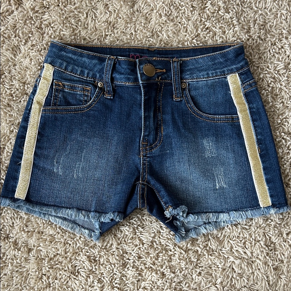 Like new Me.n.u dark blue Denim Shorts 
size 10